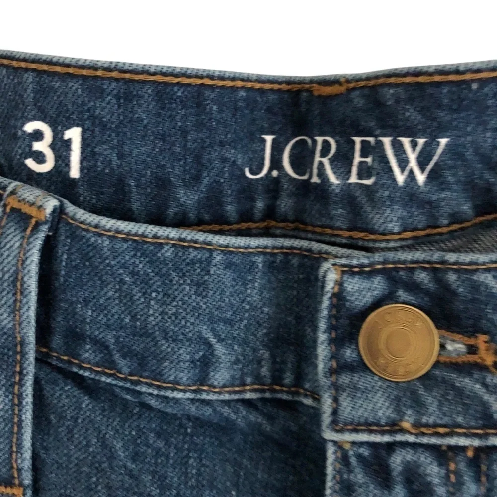J. Crew NWT Mid Rise Slouchy Straight Size 31